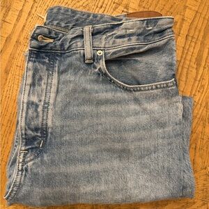 Madewell - The Darted Barrel-Leg Jean – Size 31